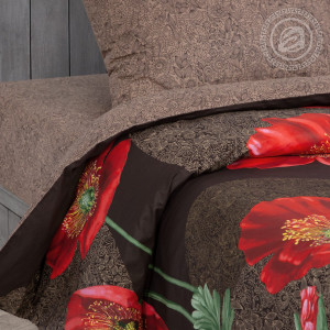 Постельное белье поплин "Фламенко" (последний размер) Семейн Постельное белье поплин "Фламенко" (последний размер) Семейн