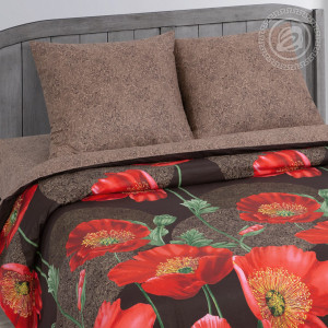 Постельное белье поплин "Фламенко" (последний размер) Семейн Постельное белье поплин "Фламенко" (последний размер) Семейн