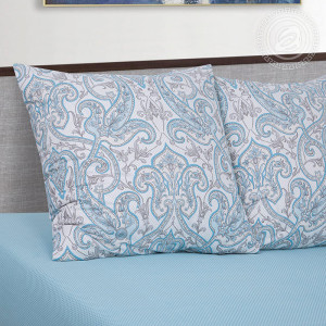 Постельное белье поплин на резинке "Арабеска" (последний размер) 1.5-сп.