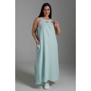 Сарафан женский №7464 муслин (последний размер) ментол 54 Сарафан женский №7464 муслин (последний размер) ментол 54