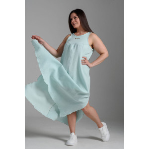 Сарафан женский №7464 муслин (последний размер) ментол 54 Сарафан женский №7464 муслин (последний размер) ментол 54
