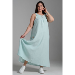 Сарафан женский №7464 муслин (последний размер) ментол 54 Сарафан женский №7464 муслин (последний размер) ментол 54