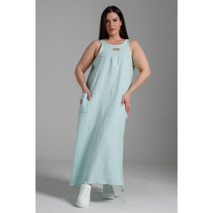 Сарафан женский №7464 муслин (последний размер) ментол 54 Сарафан женский №7464 муслин (последний размер) ментол 54