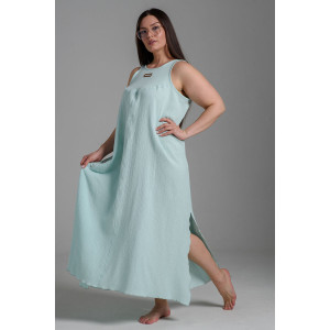 Сарафан женский №7464 муслин (последний размер) ментол 54 Сарафан женский №7464 муслин (последний размер) ментол 54