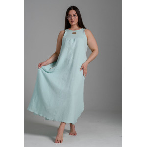 Сарафан женский №7464 муслин (последний размер) ментол 54 Сарафан женский №7464 муслин (последний размер) ментол 54