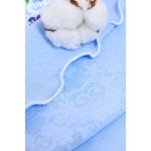 Пижама женская №21569 кулирка (последний размер) голубой 50