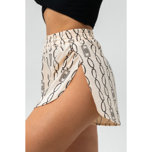 Пижама женская №18055 кулирка (последний размер) бежевый 52