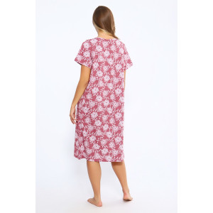 Сорочка женская №21005 кулирка (последний размер) розовый 56,58