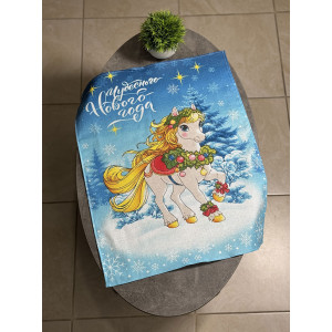 Набор кухонный из 3-х полотенец рогожка "Исполнение желаний"