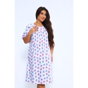 Сорочка женская №20508 кулирка (последний размер) колокольчик 52