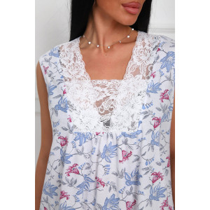 Сорочка женская №29529 кулирка (последний размер) колокольчик 52,60