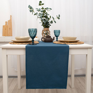 Дорожка декоративная "Цвет эмоций" саржа "Голубая сталь" (последний размер) 40х145