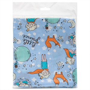 Простыня детская на резинке поплин "Маленький принц" (последний размер) 75х75х12