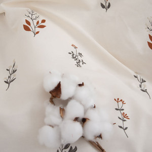 Постельное белье поплин "Гербариум" (последний размер) 1.5-сп.