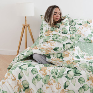 Постельное белье поплин "Эвкалипт" (последний размер) 2.0-сп. Постельное белье поплин "Эвкалипт" (последний размер) 2.0-сп.