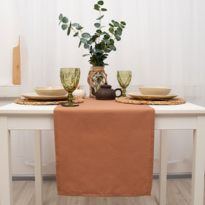 Дорожка декоративная "Цвет эмоций" саржа "Кэмел" (последний размер) 40х145