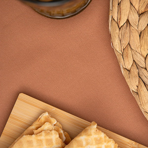 Дорожка декоративная "Цвет эмоций" саржа "Кэмел" (последний размер) 40х145