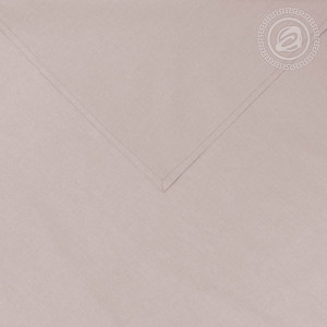 Простыня классическая поплин "Капучино" (последний размер) 215х240