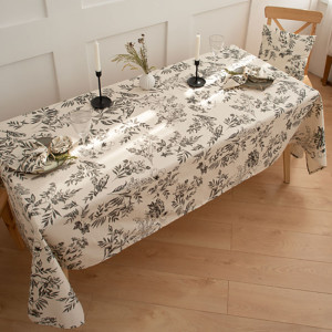 Скатерть "Simple Life" саржа "Гарден графит" (последний размер) 145х220 Скатерть "Simple Life" саржа "Гарден графит" (последний размер) 145х220