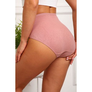 Трусы женские №64885 кулирка с лайкрой (р-ры: 46-50) кофе