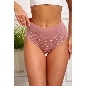 Трусы женские №64885 кулирка с лайкрой (р-ры: 46-50) кофе