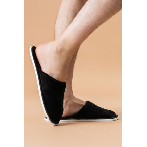 Тапки мужские "МВТ" велсофт (р-ры: 42-47) черный