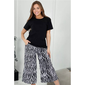 Костюм двойка женский С/15003 хлопок (р-ры: 44-54) зебра