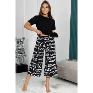 Костюм двойка женский С/15003 хлопок (р-ры: 44-54) буквы