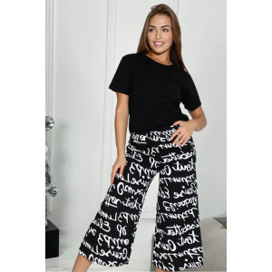 Костюм двойка женский С/15003 хлопок (р-ры: 44-54) буквы