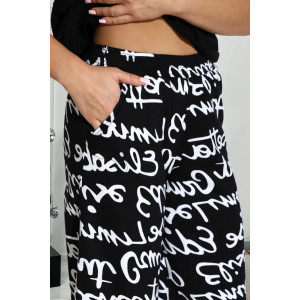 Костюм двойка женский С/15003 хлопок (р-ры: 44-54) буквы