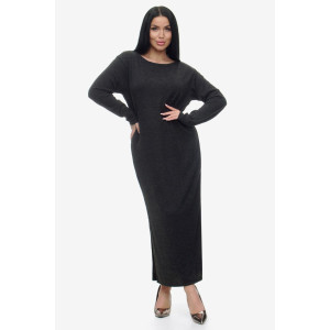 Платье женское "Шато" ангора-софт (р-ры: 50-64) черный