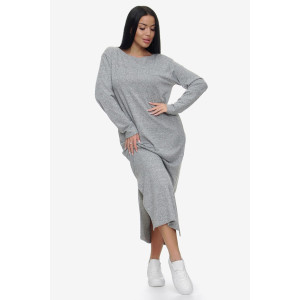 Платье женское "Шато" ангора-софт (р-ры: 50-64) серый