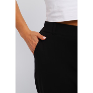 Брюки женские №31986 костюмная ткань (р-ры: 46-56) черный