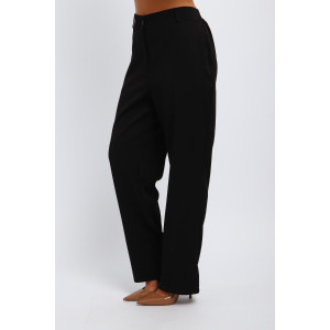 Брюки женские №31986 костюмная ткань (р-ры: 46-56) черный