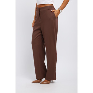 Брюки женские №31986 костюмная ткань (р-ры: 46-56) светло-коричневый