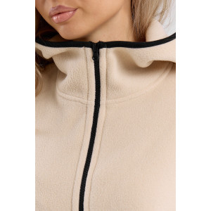 Толстовка женская №36991 флис (р-ры: 44-54) бежевый