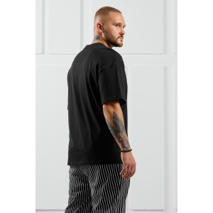 Костюм двойка мужской "Реванш-1" кулирка (р-ры: 48-58) черный