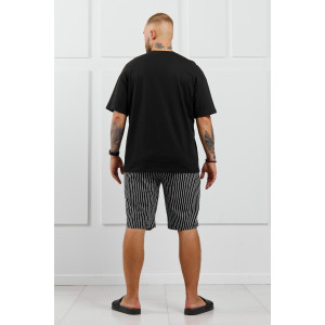 Костюм двойка мужской "Реванш-2" кулирка (р-ры: 48-58) черный