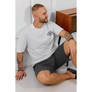 Костюм двойка мужской "Реванш-2" кулирка (р-ры: 48-58) белый