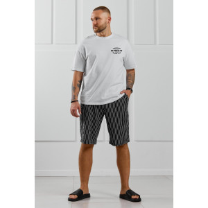 Костюм двойка мужской "Реванш-2" кулирка (р-ры: 48-58) белый