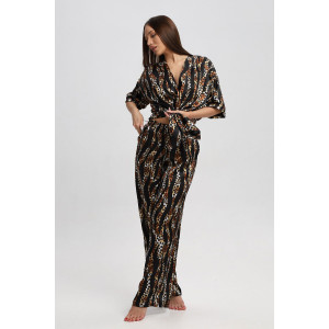 Костюм двойка женский К1368 шелк Армани (р-ры: 48-62)