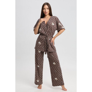 Костюм двойка женский К1366.2 кулирка (р-ры: 48-62) Костюм двойка женский К1366.2 кулирка (р-ры: 48-62)