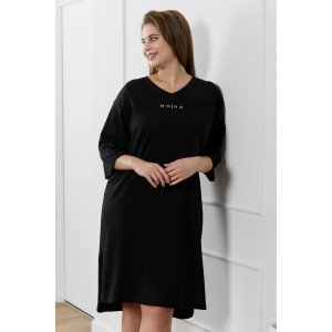 Туника женская "Сотерн" кулирка (р-ры: 48-58) черный