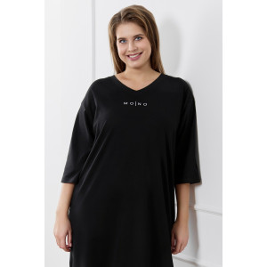 Туника женская "Сотерн" кулирка (р-ры: 48-58) черный