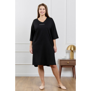 Туника женская "Сотерн" кулирка (р-ры: 48-58) черный