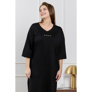 Туника женская "Сотерн" кулирка (р-ры: 48-58) черный