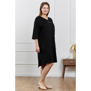 Туника женская "Сотерн" кулирка (р-ры: 48-58) черный