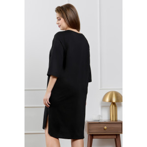 Туника женская "Сотерн" кулирка (р-ры: 48-58) черный