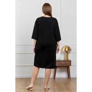 Туника женская "Сотерн" кулирка (р-ры: 48-58) черный