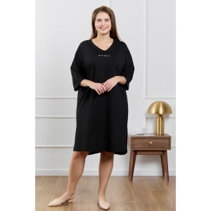 Туника женская "Сотерн" кулирка (р-ры: 48-58) черный